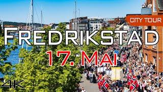 Сonstitution Day of Norway - 17th May in Fredrikstad, 4k