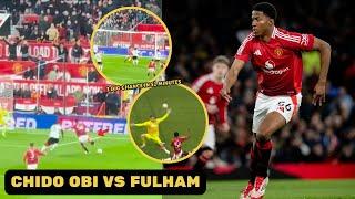 Chido Obi impressive performance and almost score winning goal vs Fulham