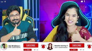  SaiKrishna & Natasha Gaming | Adi Vyshnavi | | Top Creators Live | Live No #102