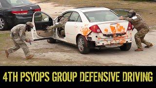 Army 4th Psychological Operations Group Gryphon Group Defensive Driving - 13TAC MILVIDS
