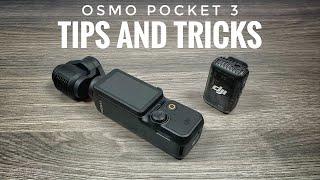 DJI Osmo Pocket 3 Tips and Tricks