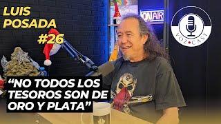 VozCast #26 Luis Posada | Actor de doblaje, Johnny Depp, Jim Carrey.