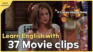 Master how English is used in daily conversations by studying short movie clips!