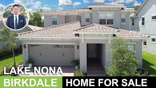 Home for Sale | Lake Nona Orlando Floor Plan | Jones Homes Birkdale Plan | Eagle Creek Lake Nona