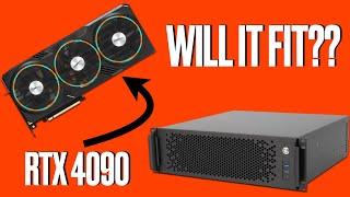 Building a Rack Mount Gaming PC with an RTX 4090 in the Sliger CX3171a XL