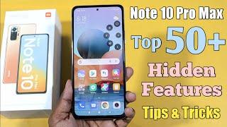 Redmi Note 10 Pro Max Top 50+ Hidden Features || Redmi Note 10 Pro Tips & Tricks