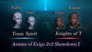 Team Spirit vs Knights of T - Semifinals Game 2 - Armies of Exigo 2v2 Showdown I