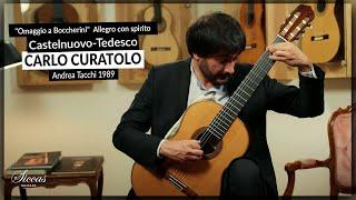 Carlo Curatolo plays Sonata by Castelnuovo-Tedesco (Allegro con spirito) on a 1989 Andrea Tacchi