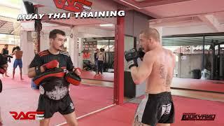 Last Friday's Muay Thai training At Rage Fight Academy