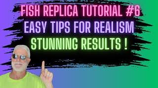 Fish Replica Tutorial: Session 6: How to create the fins & gills