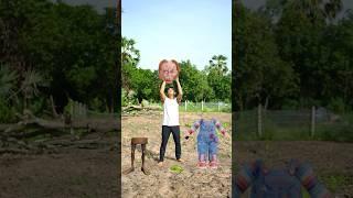 Funny Vfx Chucky Tung Tung Sahur Flying Body Parts #funny #shorts