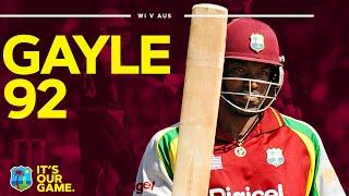  The Universe Boss Smashing Boundaries! |  Chris Gayle Hits 92 vs Australia in 2008 ODI