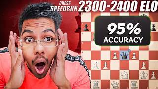 14-Year-Old Chess Prodigy Crushed me with 95% Accuracy | Chess Rating Climb 2300 to 2400 ELO