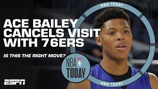 Is Ace Bailey correctly navigating the pre-draft process? | NBA Today