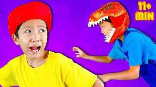 Go away! Dino is coming + More Nursery Rhymes and Kids Songs