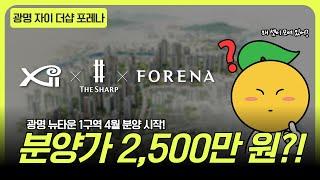 [분양가중계] 광명뉴타운 1구역, 분양가 2,500만 원?? 미분양 피할 수 있을까?｜광명자이더샵포레나 4월 분양 일정 오픈!