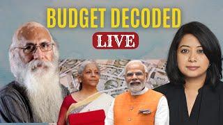 Understanding tax relief and Indian economy | Prof Arun Kumar | Faye D'Souza | LIVE