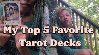 My Top 5 Favorite Tarot Decks