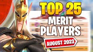 The Top 25 Strongest Fighting Players In The Game! [August 2023] | Call of Dragons