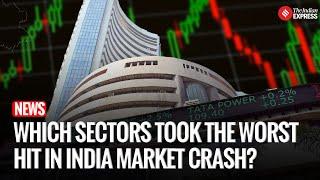 Stock Market Crash: Which Indian Sectors Are Affected the Most? | India Stock Market | Trump Tariffs