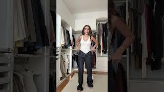 Low-Rise Denim Is BACK?! Watch Me Struggle Into This Look  #shorts