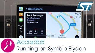 Accordo running with Symbio Elysian (STMicroelectronics, STA1295)