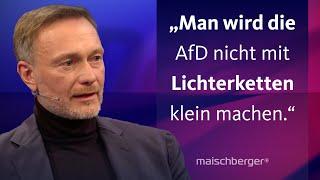 Wirtschaft, Soziales, Migration: Christian Lindner und Saskia Esken diskutieren | maischberger