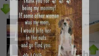 DEAR BEAGLE MOMMY POSTER