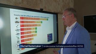 Nieuwsuur | Michel Rademaker: Grondstoffen noodzakelijk voor defensie-industrie komen uit China