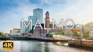 Malmo (Malmö) Sweden  | 4K Drone Footage