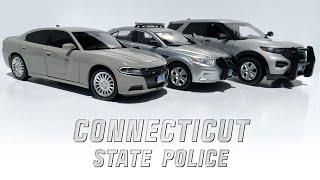 Connecticut State Police 1/24 Scale Custom Made Diecast Fleet