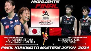 FINAL | Fukushima/Matsumoto (JPN) vs LIU Sheng/TAN Ning(CHN) | Kumamoto Masters Japan 2024 BADMINTON