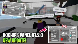 *NEW* Rochips Panel Script Brookhaven | Hydrogen/Fluxus/ArceusX/Delta/VegaX - Roblox Script