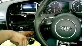 AUDI A4 S-line install Helix MATCH PP52DSP Plug and Play