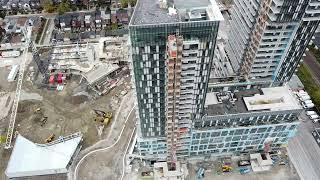 Galleria On The Park - Construction Flyover