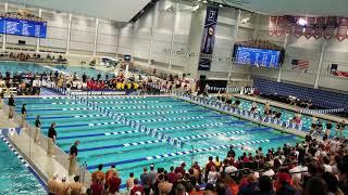 2019 NCAA Men's 200 Fly heat 4/6