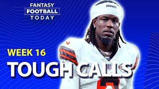 PLAYOFF PREVIEW! Week 16 Tough Calls + Broncos-Chargers Start/Sit | 2024 Fantasy Football Advice