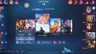 sebagai player fanny saya lebih suka pake emblem assasin enak buat push rank