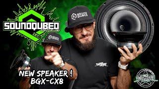 Soundqubed BGX-CX8. An 8" pro audio hybrid speaker. The one speaker that can do it all and well.