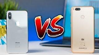 Чем флагман отличается от бюджетника?  Переплачивать ли за смартфоны? | iPhone X vs Xiaomi Mi A1