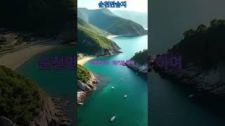 순천에 고흥반도와 여수반도로 에워싸인 큰 만.............#AI영상#풍경#AI#여행가볼만한곳#바다#AI쇼츠#해변#차박#원차박#여행#산#순천만습지