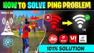 Free Fire Network Problem || Free Fire Ping Problem || FF Network Problem || FF Ping Problem