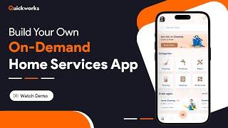 Build Your Own On-Demand Home Services App l On-Demand Apps #homeservicebusiness #appdevelopment