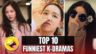 Top 10 HILARIOUS Korean Comedy K Dramas on Netflix!