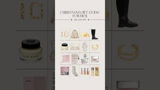 CHRISTMAS GIFT IDEAS FOR HER 