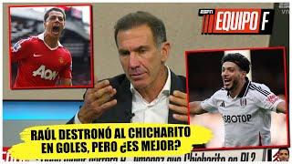 RAÚL JIMÉNEZ vs CHICHARITO. ¿La carrera de Raúl ya SUPERA a la de CH14? | Equipo F