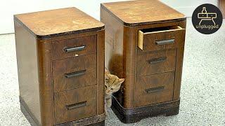 DAMAGED & STAINED - This Art Deco Restoration Left Me Speechless!