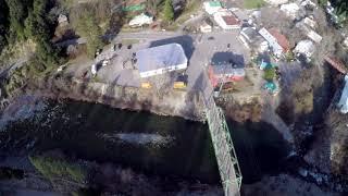 3DR Solo over Downieville Bridges