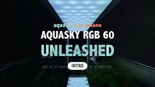 AQUASKY RGB 60 REVIEW OPENING #aquarium#plants#ada#light#rgb