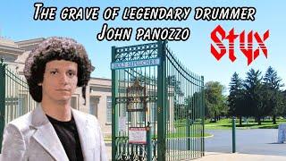 Visiting the Grave of Styx Drummer John Panozzo